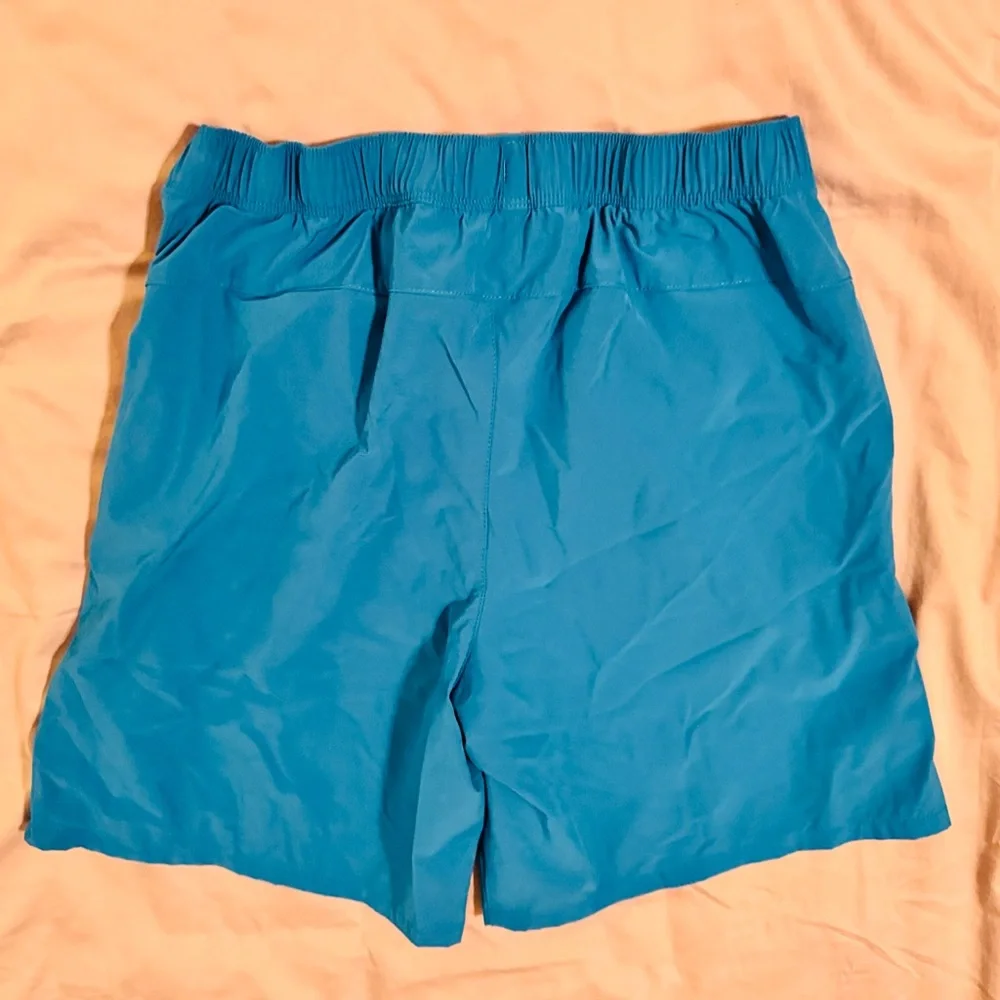 THE NORTH FACE Teal Blue Active Shorts Swim Trunks Swimsuit